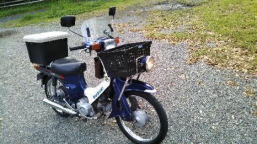 値引きして再出品!今月中購入の方更に特典有り!SUZUKIバーディー80 4サイクル直ぐ乗れます!