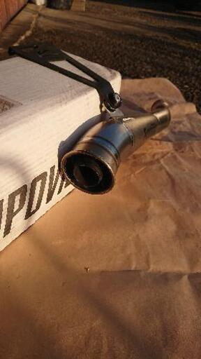 GSX-R750 600用 (08)(K8)マフラーとハンガー