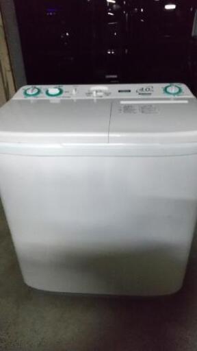 【中古品】AQUA 二層式洗濯機 2019年