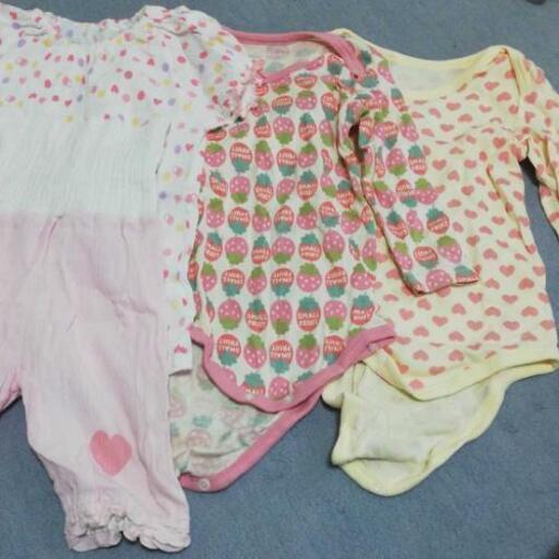 95 女の子ロンパースパジャマセット よっち 中板橋の子供用品の中古あげます 譲ります ジモティーで不用品の処分