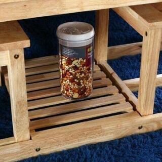 天然木材 無垢材 センターテーブル サイドテーブル 美品 木製