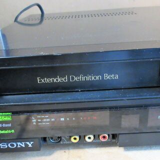 ビデオデッキ SONY EDV-5000 ☆ソニー SONY EDV-5000 ベータビデオデッキ ED Beta◇超高級機