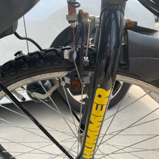 ハマーの24インチ自転車
