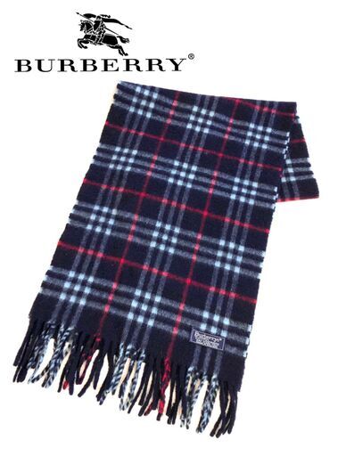 BURBERRYS　バーバリー　カシミア100％マフラー➁