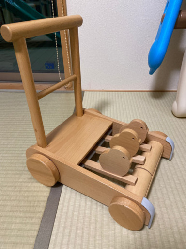 無印良品 カタカタ 手押し車 モリちゃん 梶が谷のベビー用品 おもちゃ の中古あげます 譲ります ジモティーで不用品の処分