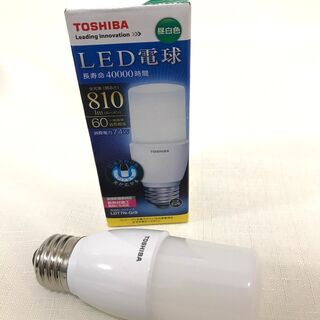 LED電球 東芝 TOSHIBA LDT7N-G/S/60W E...