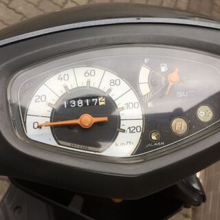 スズキ アドレスV125G リミテッドK7モデル グリップヒーター装備