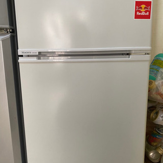 【ネット決済】MORITA ノンフロン冷凍冷蔵庫 MR-D90E 0円