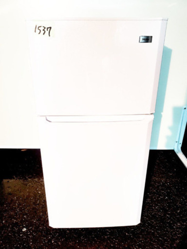 1537番 Haier✨冷凍冷蔵庫✨JR-N106H‼️