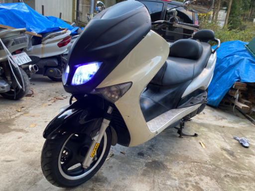 【配達可能】ヤマハマジェスティ125 キャブ　バッテリー新品すぐ乗れます