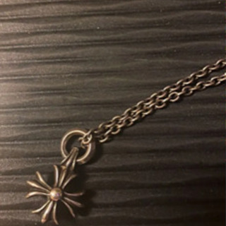 「本物」クロムハーツ　CHプラスチャーム　ネックレスチェーン付き