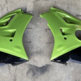 幻想的 z750fx ? Kawasaki カウル ヘッドカウル アッパーカウル 緑