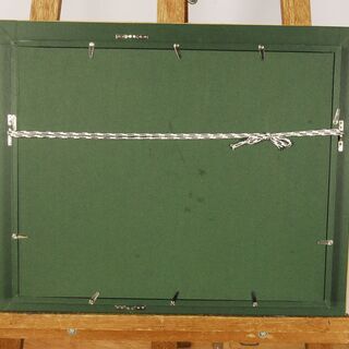 3949 油彩画 小林幸三 湘南の富士 F6号 サイン有 額装 56×46.7cm 愛知 