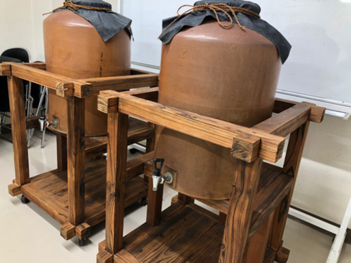 業務用　焼酎　甕サーバー100L x 2基