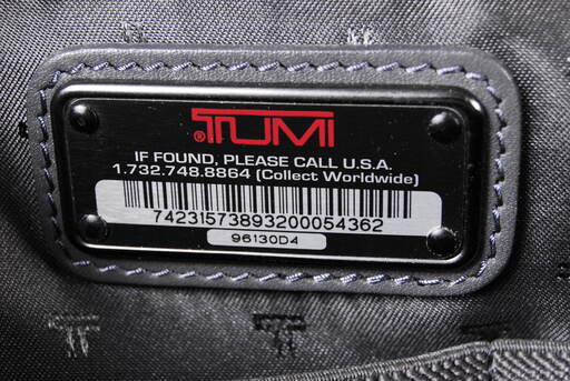 4055 TUMI トゥミ ビジネスバッグ 96130D4 本革 黒 バッグ D15×W40