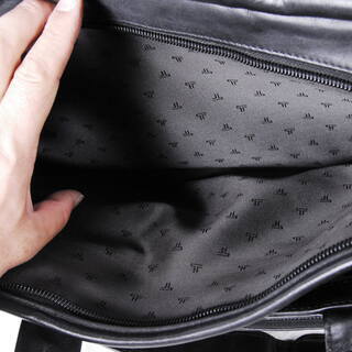 4055 TUMI トゥミ ビジネスバッグ 96130D4 本革 黒 バッグ D15×W40