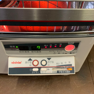 178☆ トヨトミ 煙突式石油ストーブ 2015年製 煙突式ストーブ 動作良好