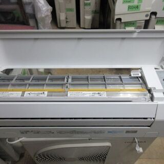 K01564　東芝　中古エアコン　主に6畳用　冷2.2kw／暖2.2kw