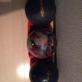 ボウリングボール（未ドリル）3個