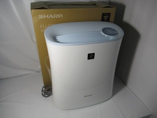 JAKN1804/空気清浄機/空気清浄器/～13畳まで/薄型/コンパクト/プラズマクラスター/フィルター未使用/シャープ/SHARP/FU-G30/美品/中古品/