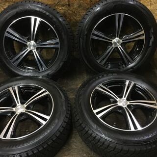 BS BLIZZAK DM-V2 225/65R17】スタッドレス【ROZEST 社外 17インチ 