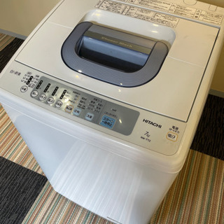 HITACHI 洗濯機7kg NW-T72