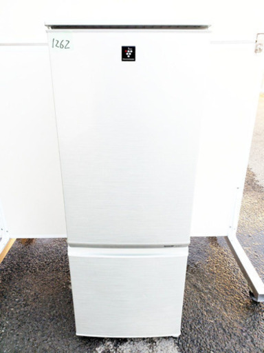 ①1262番 シャープ✨ノンフロン冷凍冷蔵庫✨SJ-PD17T-N‼️