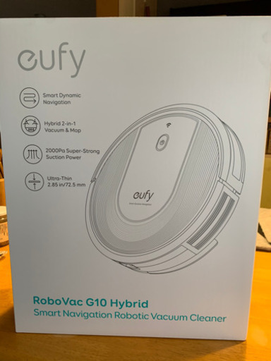 Eufy RoboVac G10 Hybrid ハイブリッドお掃除ロボ 新品未開封