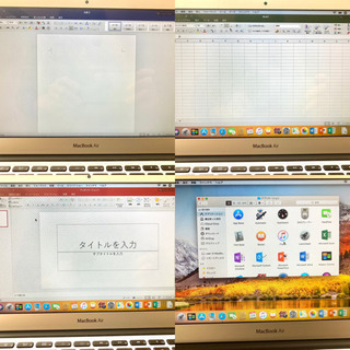 【Office2016】MacBook Air Mid 2011 11インチ