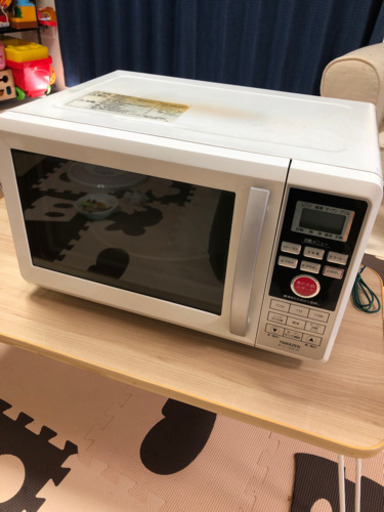 受け渡し予定者決定 中古電子レンジ 山善 MTO-16E6