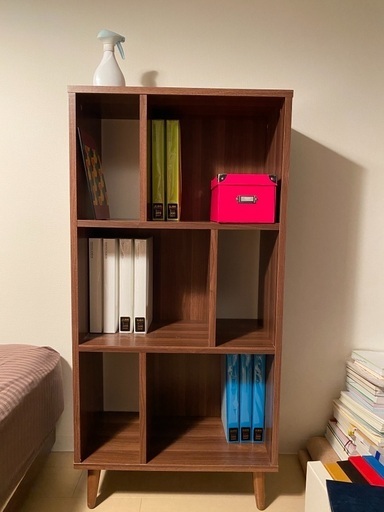 受け渡し予定決定 本棚 おしゃれ 北欧 飾り棚でも Poota 向洋の収納家具 棚 シェルフ の中古あげます 譲ります ジモティーで不用品の処分