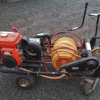 鹿児島発 クボタ 自走式整列巻き取り動噴K-HS45S