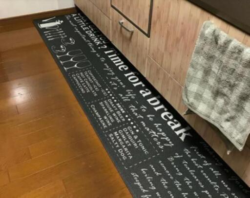 取り引き中 ニトリ カフェ風 キッチンマット 45 180 Mmm 北久里浜のその他の中古あげます 譲ります ジモティーで不用品の処分