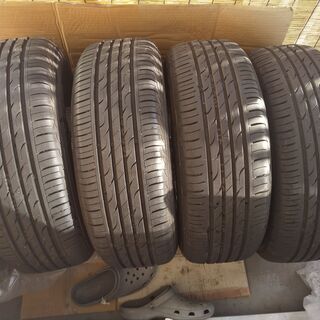 ☆バリ山！美品☆ 195/65R15 4本 オートバックスホイール レーベン 