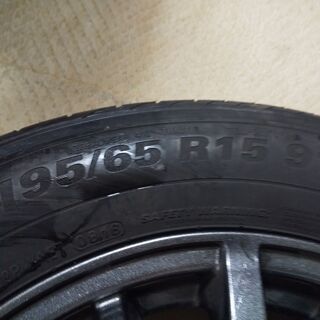 ☆バリ山！美品☆ 195/65R15 4本 オートバックスホイール レーベン 