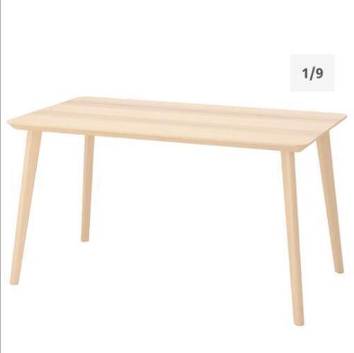 IKEA　リーサボー　ダイニングテーブル　美品
