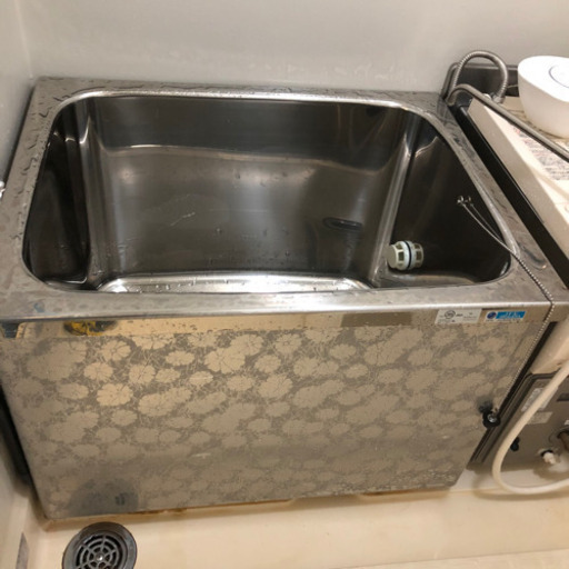 府営団地　風呂釜　給湯器
