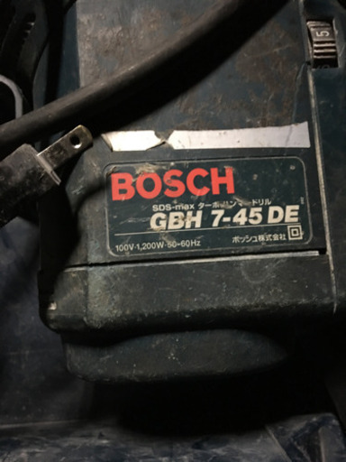 完全動作品Boschハンマードリル　GBH 7-45DE