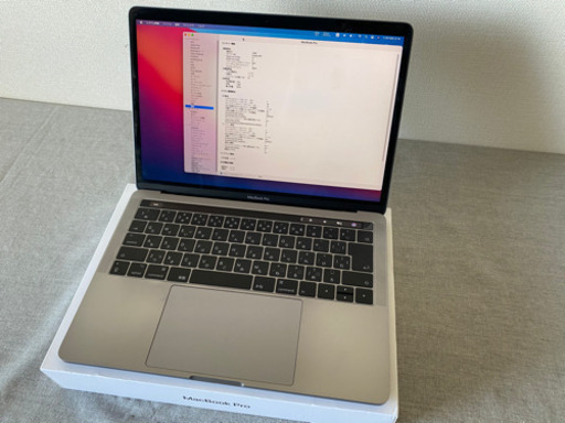 美品】【上位モデル】MacBook Pro,13inch,Touch Bar, TB3*4,2017