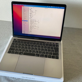 美品】【上位モデル】MacBook Pro,13inch,Touch Bar, TB3*4,2017
