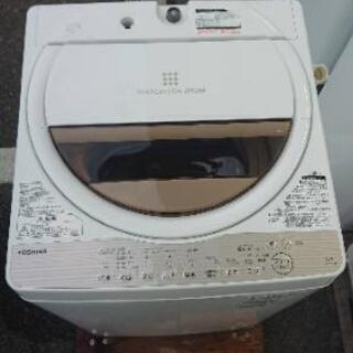 洗濯機 東芝 TOSHIBA 2017年製 6kg AW-6G5...