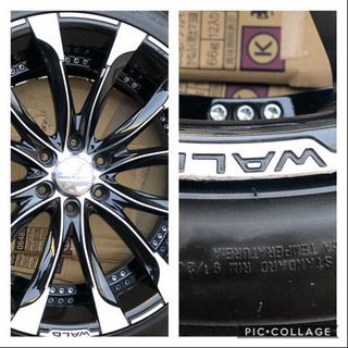 タイヤ、ホイール M＊WALD ジャレット JC11-C HAIDA 265/40ZR22