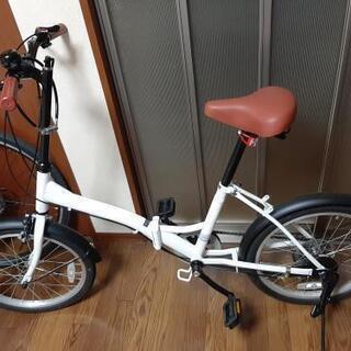 折りたたみ自転車 9月購入。室内保管です。