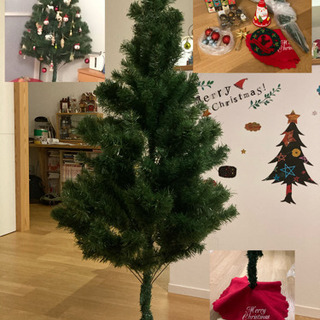 クリスマスツリー　150cm + クリスマス装飾セット