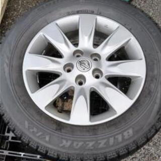 エルグランドE51 215/65R16 ブリヂストンVRXスタッドレス バリ溝