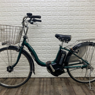 YAMAHA PAS natura グリーン 12.8AH 新基準 電動アシスト自転車