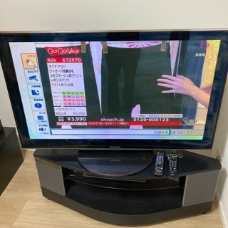 【ネット決済】Panasonic50型テレビ、DVDレコーダー、...