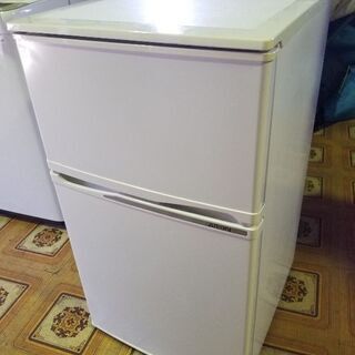 【ネット決済】ARION アリオン 2ドア冷凍冷蔵庫 90L A...