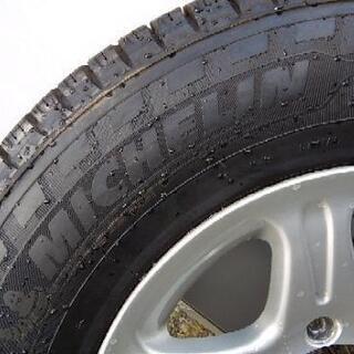 スタッドレス　アルミホイル　ハイエース100系外し　美品4本