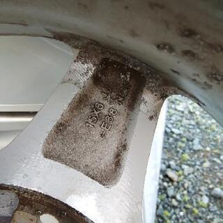 スタッドレス　アルミホイル　ハイエース100系外し　美品4本